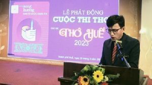 Phát động cuộc thi thơ với chủ đề “Thơ Huế 2023”