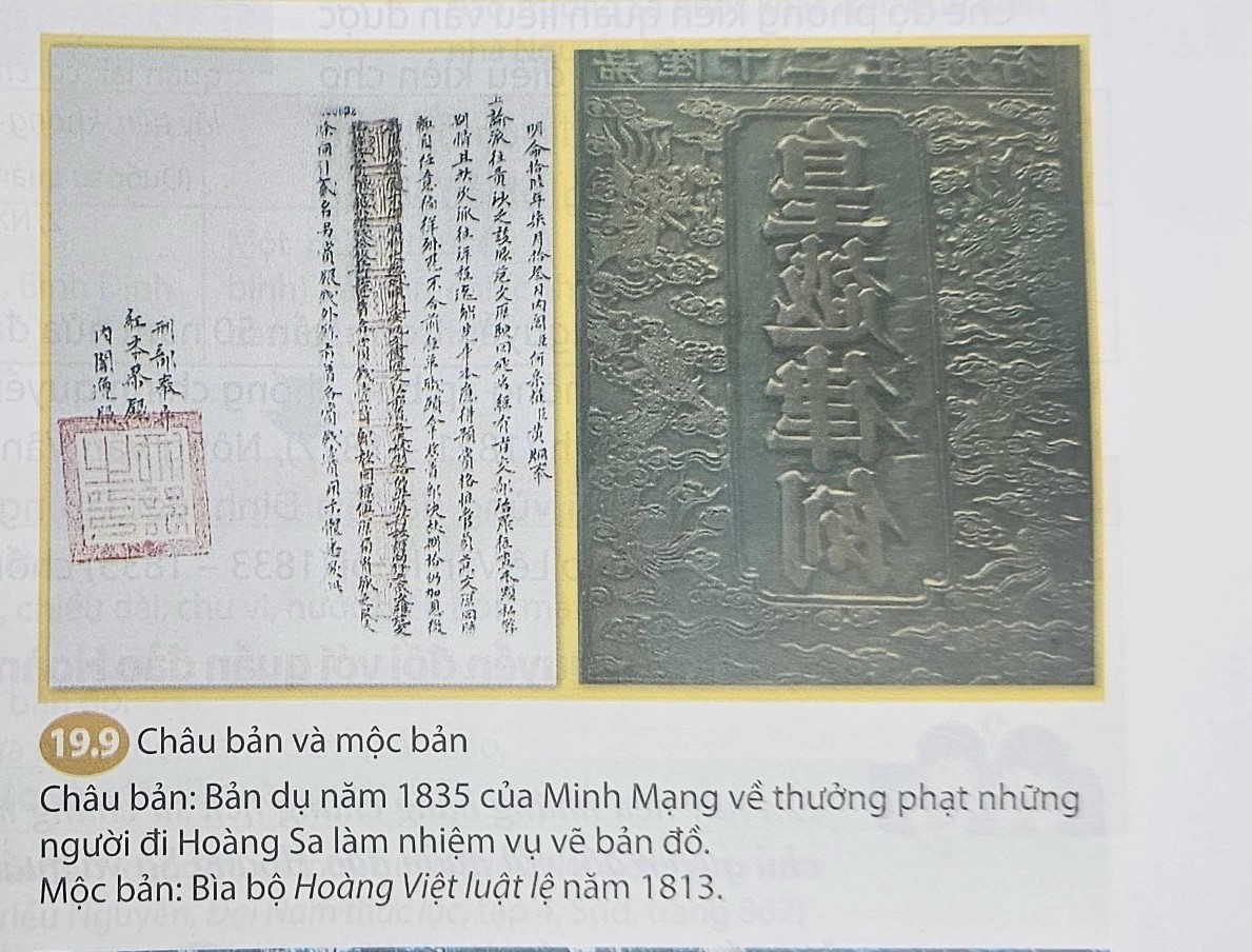 Học sinh tranh cãi hình chữ Hán bị ngược trong sách giáo khoa lớp 8 có phải in sai?