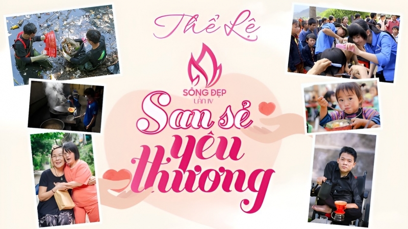 Cuộc thi Sống đẹp mùa 4 của Báo Thanh Niên: San sẻ yêu thương