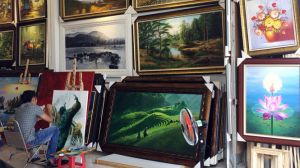 Tranh chép ở thành phố Hồ Chí Minh