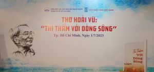 “Thì thầm với dòng sông” cùng nhà thơ Hoài Vũ